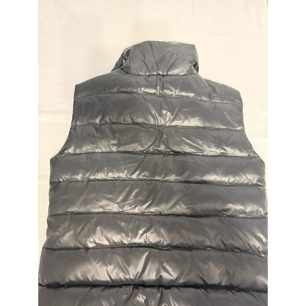 Moncler Quilted Down Lightweight Zip Puffer Vest Black Sleeveless MENS 0 Short - Picture 5 of 15